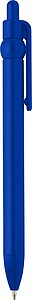 KARINO Propiska z recyklovaného plastu, černá náplň, královská modrá