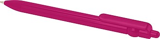 KARINO Propiska z recyklovaného plastu, černá náplň, růžová