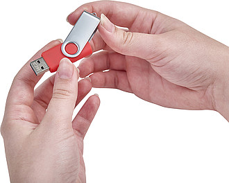 KARKULA USB flash disk kapacita 16GB, stříbrno žlutá