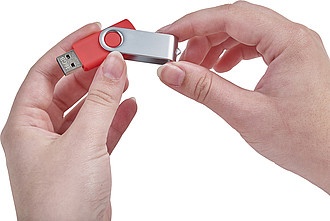 KARKULA USB flash disk kapacita 16GB, stříbrno žlutá