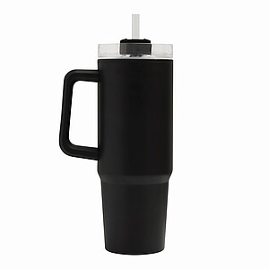 KEFALON Dvoustěnný XXL hrnek, 900 ml, černá