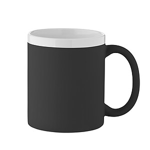 Keramický hrnek 300 ml, černá - reklamní hrnky