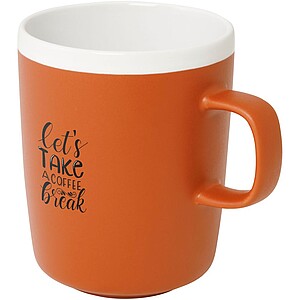 Keramický hrnek, 310ml, oranžový