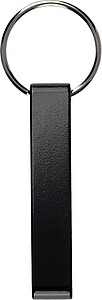 Klíčenka z recyklovaného hliníku, černá