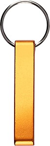 Klíčenka z recyklovaného hliníku, oranžová