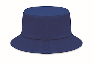 Klobouček z broušené bavlny, královská modrá