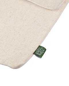 Konopná chladicí taška, khaki