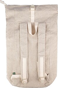 Konopný rolovací batoh, khaki