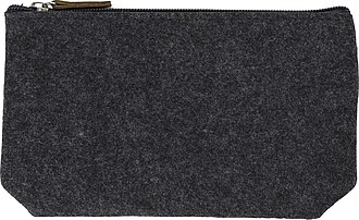 Kosmetická taška z RPET plsti, šedá - reklamní předměty