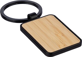 Kovová klíčenka, černá