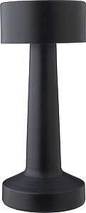 Kovová stolní lampa, černá