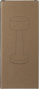 Kovová stolní lampa, černá