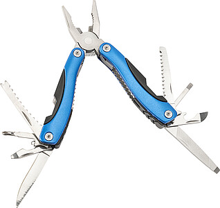 Kovové multifunkční nářadí, modré - reklamní předměty