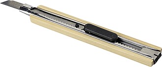 Kovový zalamovací nůž, hnědá