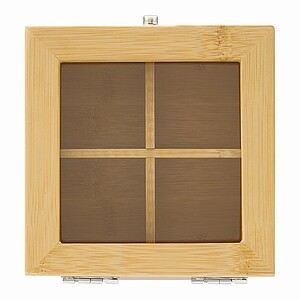 Krabička na čaj, hnědá