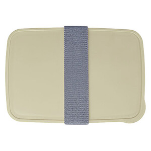 Krabička na oběd z recyklovaného plastu, 600ml, béžová