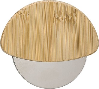 Kráječ na pizzu s bambusovou rukojetí - reklamní předměty