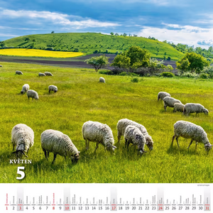 Krásy venkova nástěnný kalendář 2026