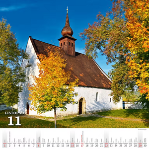 Krásy venkova nástěnný kalendář 2026