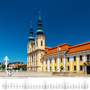 Křížem krážem Českou republikou nástěnný kalendář 2026