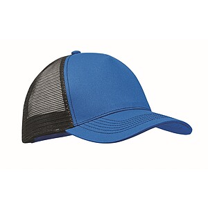 Kšiltovka trucker s 5 panely, královská modrá - reklamní kšiltovky