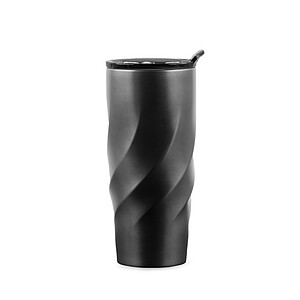 KUMKOY Cestovní XL termohrnek BrandCharger, 500 ml, gunmetal