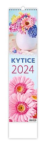 Kytice 2025, nástěnný kalendář, prodloužená záda