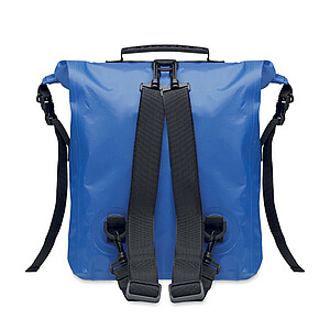 LAGIR Voděodolný rolovací batoh z recyklovaného 210D polyesteru, modrá