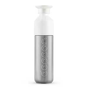 Láhev na pití DOPPER Silver Insulated 350 ml, stříbrná - reklamní předměty