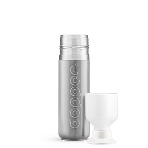 Láhev na pití DOPPER Silver Insulated 350 ml, stříbrná