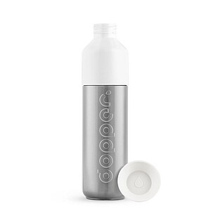 Láhev na pití DOPPER Silver Insulated 350 ml, stříbrná
