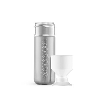 Láhev na pití DOPPER Silver Insulated 580 ml, stříbrná