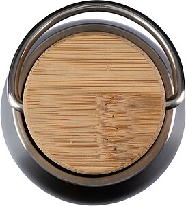 Láhev na pití z nerezové oceli, 500 ml, černá