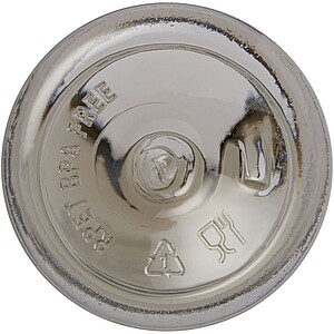 Láhev na pití z RPET, 500ml, černá