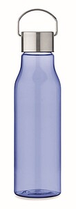Láhev na pití z RPET, 600ml, transparentní modrá