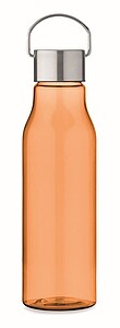 Láhev na pití z RPET, 600ml, transparentní oranžová