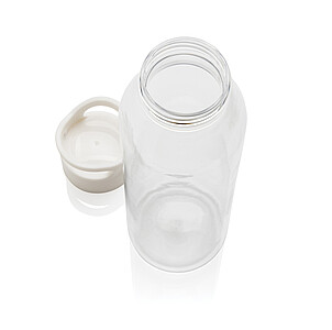 Láhev na pití z RPET, 650ml, transparentní bílá