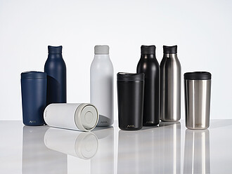 Láhev na vodu 600ml z nerezové oceli, stříbrná