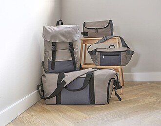 Ledvinka z polyesteru, šedohnědá