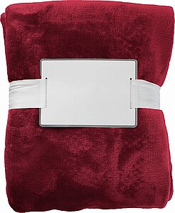 LEKIM Dárková sada s dekou, difuzérem a svíčkou, červená