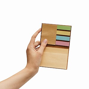 Lepící poznámky, hnědá