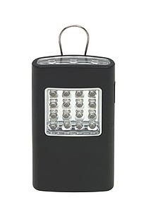 LIGHTO Svítilna s háčkem na zavěšení, černá - reklamní předměty