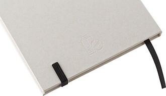 Linkovaný poznámkový blok A5 z recyklovaného mléčného kartonu