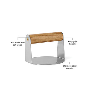 Lis na hamburger, hnědá - reklamní předměty