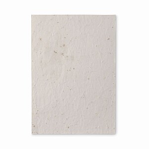 List recyklovaného papíru A5 se semínky květin - ekologické reklamní předměty