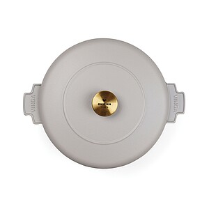 Litinový hrnec 5,5l, šedá