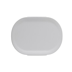 Lunchbox z recyklovaného plastu, bílo šedý