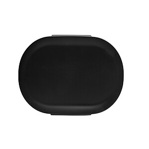 Lunchbox z recyklovaného plastu, černý