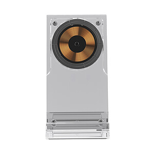 Magnetický bezdrátový nabíjecí stojan 15W, transparentní