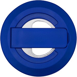 Magnetický stojánek na telefon z recyklovaného plastu s otvírákem na lahve, královská modrá